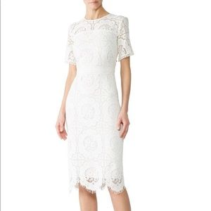 NWT Shoshanna Marmande Dress in ivory